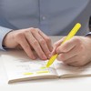 feela 12 Pack Yellow Gel Bible Highlighters Markers Journaling Supplies,