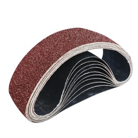 GZKTY Sanding Belts 40 x 303 mm Set of 34 Grits (P80x5, P120x5, P150x8, P240x8, P400x8) for Belt Sanders