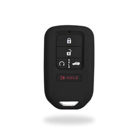 Funda para llave de Auto compatible con Honda Civic, Accord, Pilot y CRV de 5 Botones. Cubre llaves de Silicón para llave de Auto. Protector de llaves para Honda. Carcasa para llaves. Car Key Cover