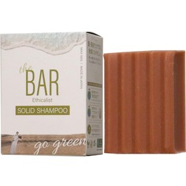 TheBAR Solid Shampoo, Hypoallergenic, Foaming, Functional Ingredients, High Concentration, Organic Solid, Shampoo Bar, Floral Pure Bouquet Scent, Made in Japan