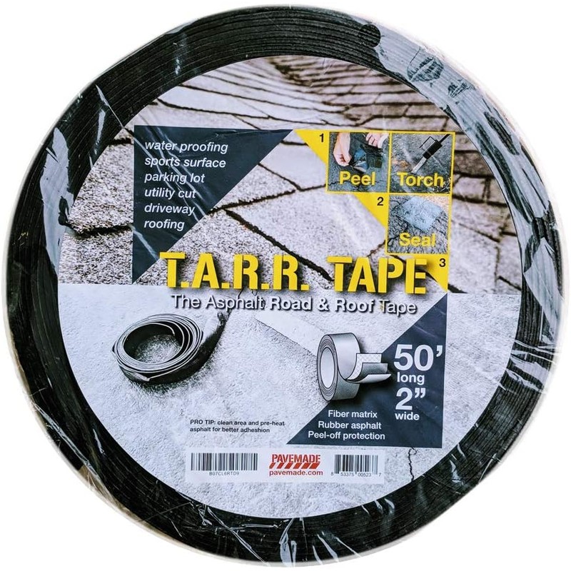 Asphalt Crack Filler Tape for Tarmac Parking lot and Driveway