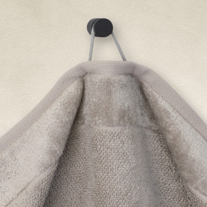 Möve Hand Towel, Silver Grey, 50 x 100 cm