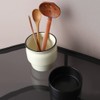 Acaino Ceramic Kitchen Utensil Holder, Kitchen Utensils Container with Drip