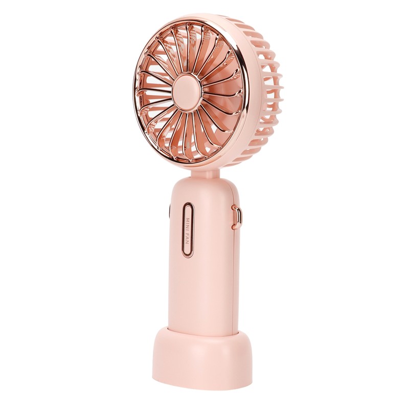 3 Gears Handheld Fan Mini Portable Table Cooler with Detachable