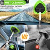 Windshield Cleaning Tool, 23-inch Extendable Handle Car Window Cleaner with
