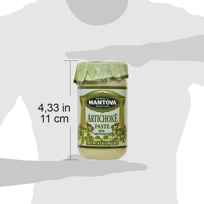 Mantova Artichoke Paste, 6.5 Ounce (Pack of 6)