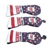 Golf Club Head Cover Set Waterproof PU Leather Golf Club
