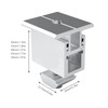 Adjustable Solar Panel Middle Clamps Centre Clamp Attachment Solar Module