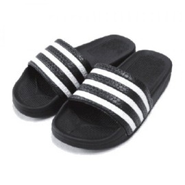 JQ [제이큐]삼선슬리퍼 신우 PVC 국내생산 실내화280mm검정 77156 X ( 2매입 ) JQ Three-Line Slipper Shinwoo PVC Domestic Production Indoor Shoes 280mm Black 77156 X (2 Pieces)