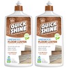 Quick Shine Hardwood Floor Luster-Polish 27oz-2pk | Plant-Derived w/Carnauba |