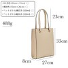ANDSHIN Vertical Tote Bag - Lightweight A4 Large Capacity Women's