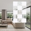 12+4PCS KEIBIKEIDI Hanging Room Divider Screens Made of Environmentally PVC,