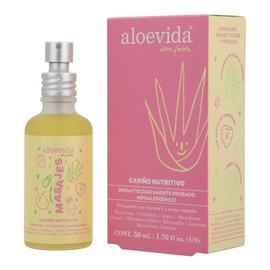 Aloevida niños y bebes aceite para masajes cariño nutritivo 50 ml