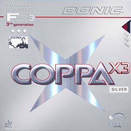DONIC rubber Coppa X3 Silver, 1.8 mm