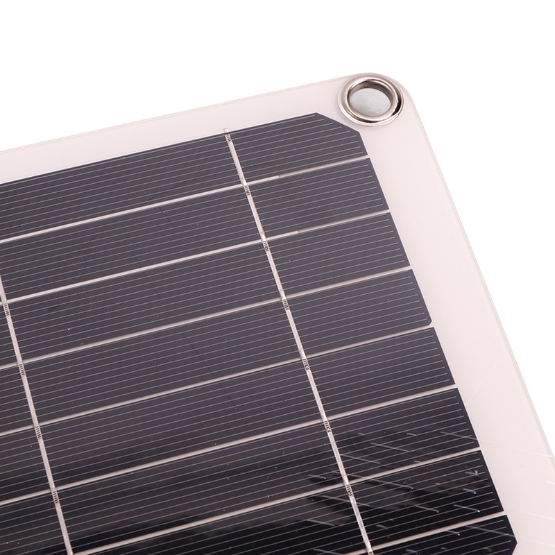 18V 12W Solar Exhaust Fan Kit Waterproof DC Brushless Round