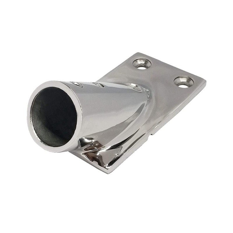 Stainless Steel Heavy Duty Boat Hand Rail Fitting, 30 Degree
