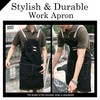 Vantoo Chef Kitchen Denim Apron with Pockets for Men and