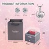 Dr. MUYA® Eternal Rose with Heart Necklace and Earrings, Jewellery