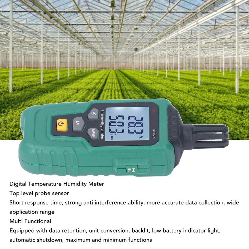Temperature Humidity Meter High Accuracy Digital Humidity Meter Portable Thermometer