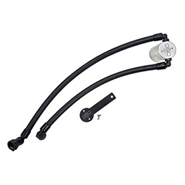 J&L Oil Separator Co. 3.0 Oil Separator Compatible with 2021-2023 Ram TRX 6.2L SC Passenger Side (Silver)