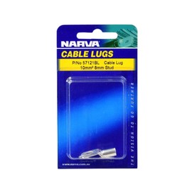 Narva 10 mm2 Stud Flared Entry Cable Lug, 8 mm (Pack of 2)