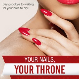 Ardell Nail Addict Nail Strips - Regal Red