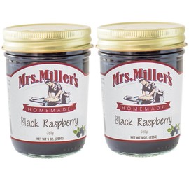 Mrs. Miller's Homemade Black Raspberry Jelly (2 Pack)