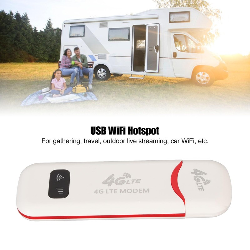 4G LTE USB WiFi Modem, Mobile Internet Devices with SIM