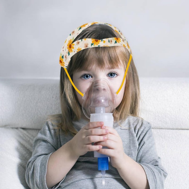 Kids Nebulizer Mask Head Strap - Children's Mask Strap for