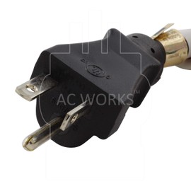 AC WORKS Heavy Duty Durable Extension Cord (10FT NEMA 6-20 W/Multi-Outlets)