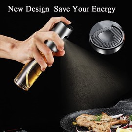 ZEREOOY Oil Sprayer for Cooking Olive Oil Sprayer Mister for Air Fryer Vegetable Vinegar Oil Portable Mini Kitchen Gadgets for Baking,Salad,Grilling,BBQ,Roasting (2)