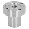 2 Inch Lathe Faceplate with Screw Alloy Steel Woodworking Chuck