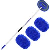 63” Long Handle Car Wash Brush Microfibre Extendable Cleaning Mop
