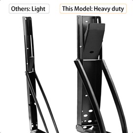 AUTOHJ Folding Shelf Brackets Heavy Duty, 24inch Collapsible Triangle Shelf Bracket, Max Load 550lb Floating Wall Mounted Foldable Shelf Bracket Space Saving (4 Packs - 24 Inch)