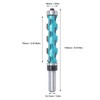 Professional Flush Trim Spiral Router Bit, 1/2in Shank 3/4inch Cut