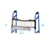 NOVA Folding Walker Basket with Cup Holder Bottom Liner Insert,