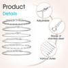 Molain 6Pcs Stainless Steel Chain Bracelets for Men Women