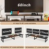 TEAMIX 42 inch Large Dual Monitor Riser, Extra Long Monitor