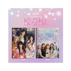 woo!ah! - 4th Single Album [Pit-a-Pat] CD + Folded Poster (Pitter + Patter VerSET/CD Only, No Poster)
