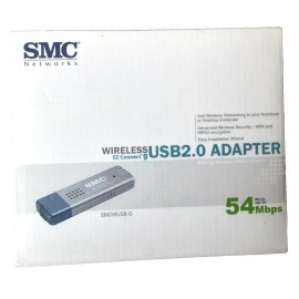 SMC Network EZ Connect SMCWUSB-G USB Wireless Adapter 2.4GHZ 54MBPS For Laptop