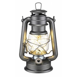 Haushalt International Storm Lantern Camping Lantern Metal 16 LEDs 70034