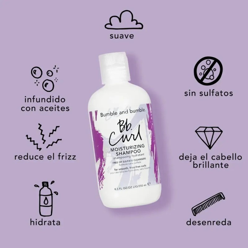 Shampoo Bumble and Bumble Curl | Hidratante | Limpieza Suave