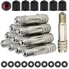 Double Seal Valve Stem Extenders(5 Pack),40mm Valve Stem Extensions Caps