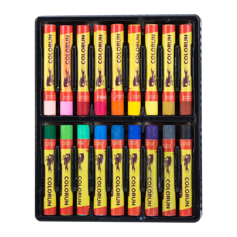 Evans Educational EC210 Deli Oil Pastel, Pack of 18