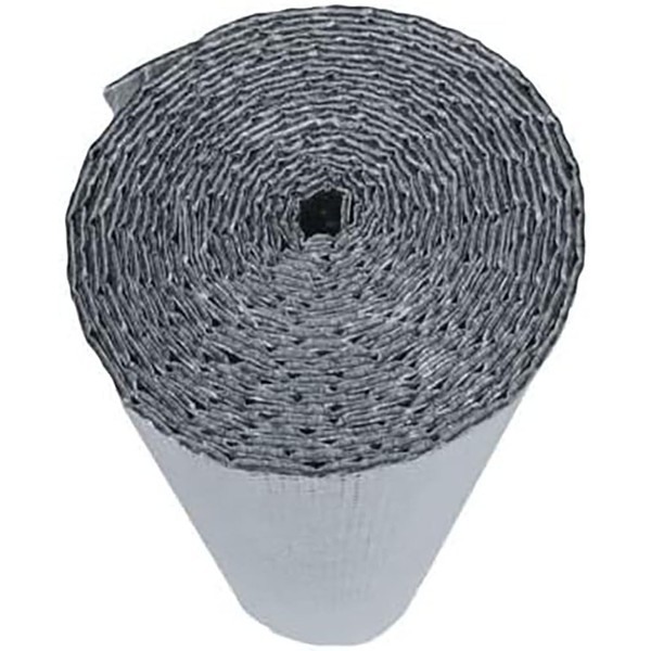 Reflective Bubble Foil Poly-Foam Core Radiant Barrier Summer-Winter Window Cover