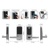 Xenocam Smart Door Lock with Handle,Keyless Entry,8-in-1 Fingerprint Door Lock