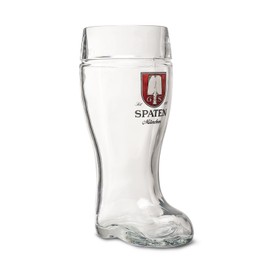 Spaten Munchen 1-Liter Glass German Beer Boot