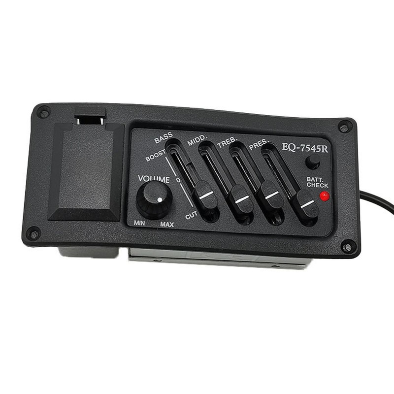 Guitar Box Pickup 4 Band Equalizer Classical Folk Acoustic Parts