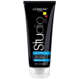 L'Oréal Paris Studio Line CLEAN Hair Gel, Strong Flexible Hold, No Build-Up or Stiffness
