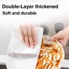 Bamboo Fiber Dish Cloths for Kitchen, Reusable Dish Towels,Double Layered,